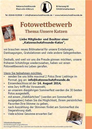 Großer Fotowettbewerb
