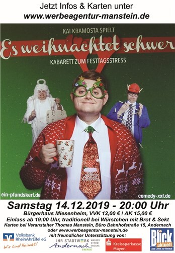 Kai Kramosta „Es weihnachtet schwer - Weihnachtscomedy“ 