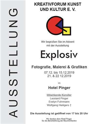 Ausstellung „Explosiv“ 