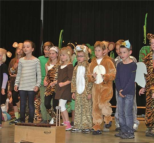 Dschungelfest der Grundschule und des Kindergarten in Wassenach 