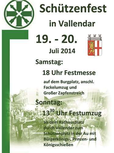 Festliche Umzüge und Ausschießen der neuen Majestäten 