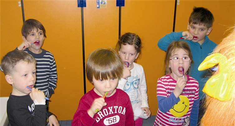 „Mit Fridolin und Luzie ist Zähneputzen ein Kinderspiel“ 