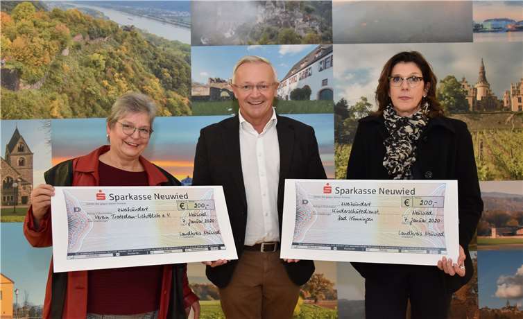 Neuwieder Landrat unterstützt zwei Organisationen