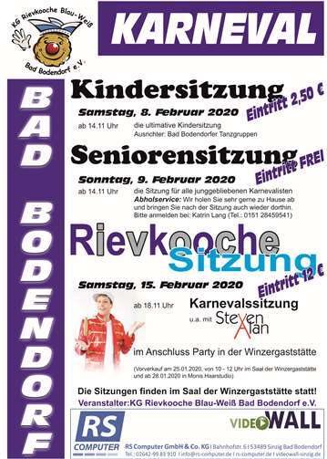 Karnevalisten stehen in den Startlöchern