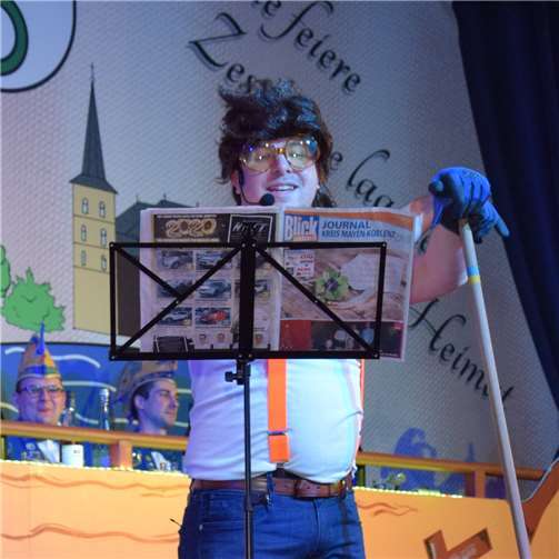 Auf dem Narrenschiff des NVC schlugen die närrischen Wogen hoch 