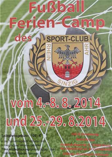 Fußballferien-Camp in zwei Runden 