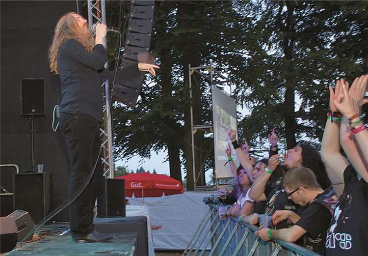 Rockmusiker zum Anfassen nahe 