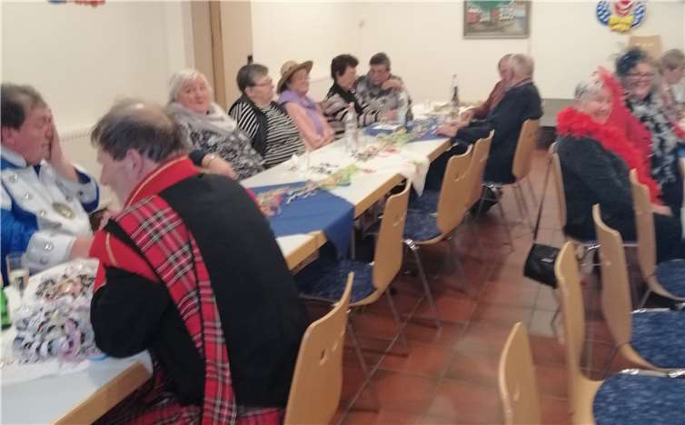 Närrische Stimmung erfüllte die Jecken 