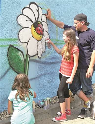 „Graffiti für Jung und Alt“ 