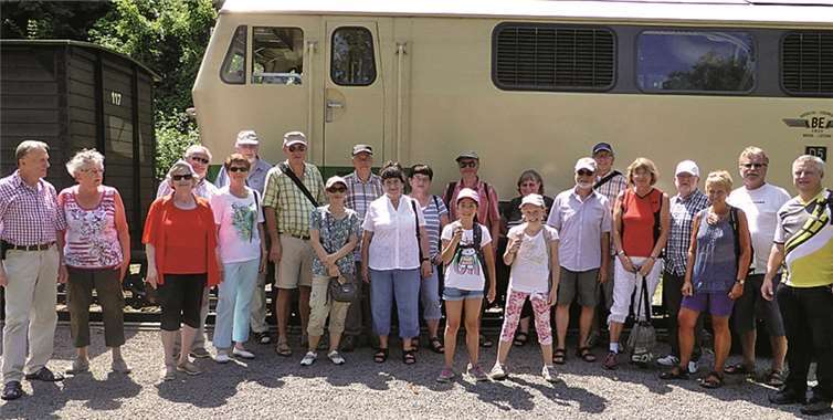 Mit der Brohltalbahn zur Burg Olbrück