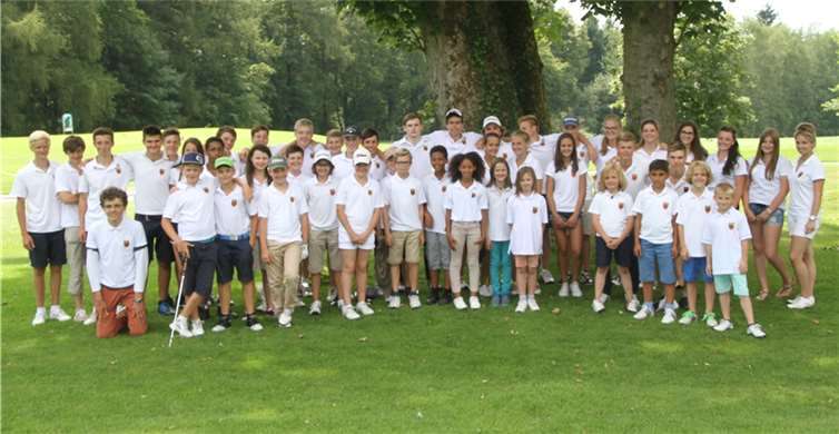  85 jugendlichen Golfer hatten viel Spaß 