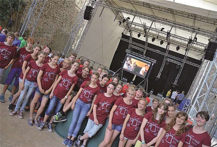 Ehrenbreitstein wurde zum Erbeben gebracht