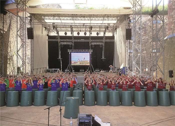 Ehrenbreitstein wurde zum Erbeben gebracht 