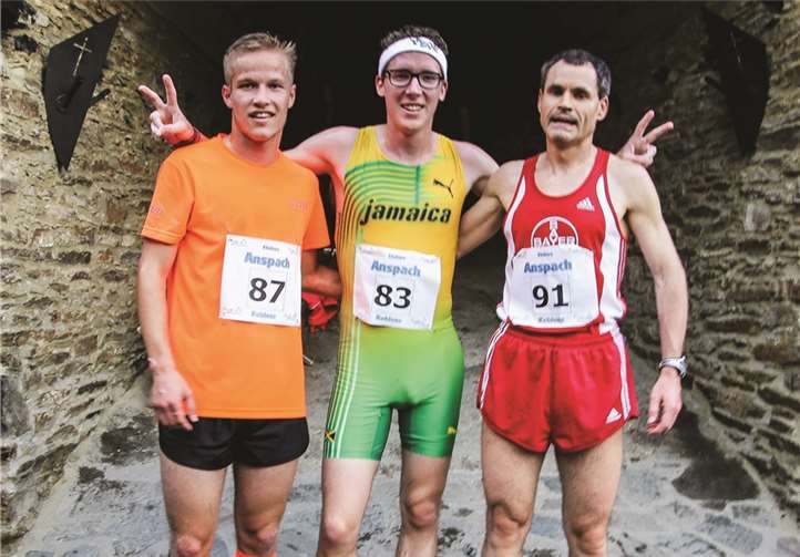 Ein Berglauf mit besonderen Wetterbedingungen 