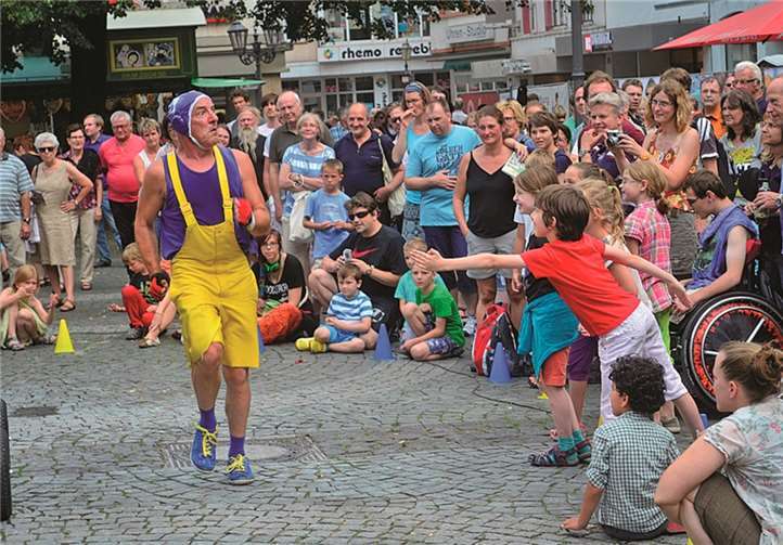 Musik-Clown siegte beim Gauklerfest