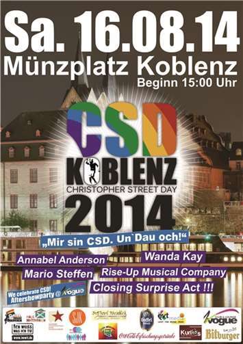 „Mir sin CSD. Un’ Dau och!“