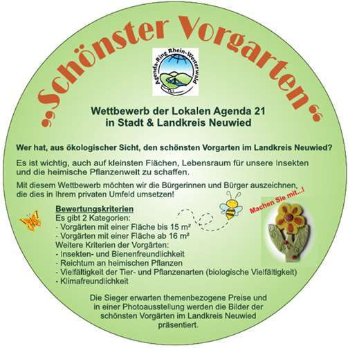 Wer hat den schönsten Vorgarten? 