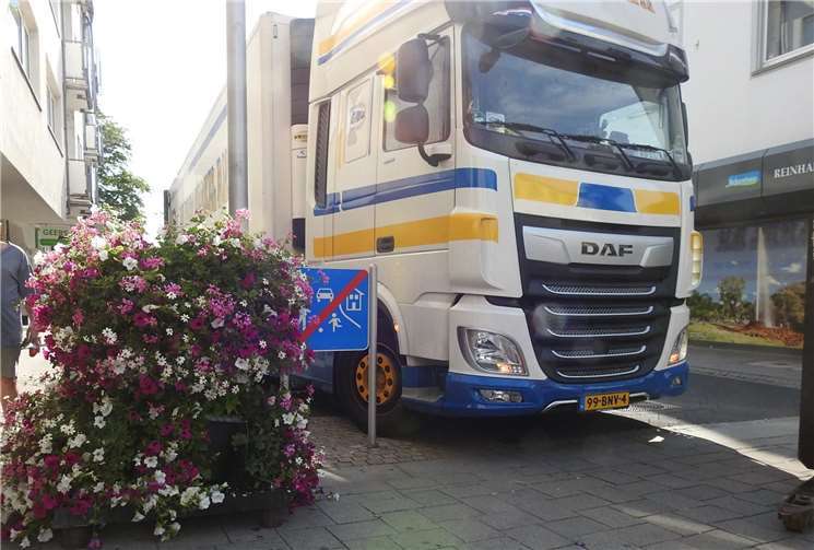 Leuchtende Farben schmücken Andernach 