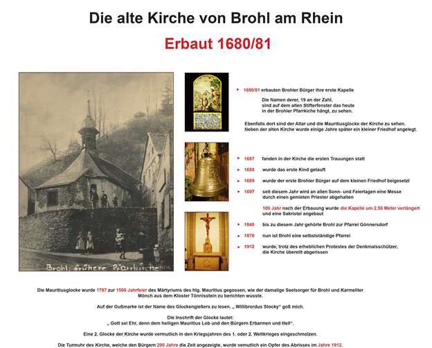 Ein Segen für die Ortsgemeinde 