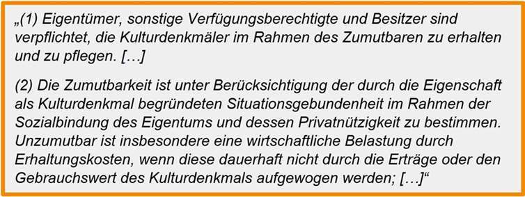 Architektonische Schätze und saniertechnische Herausforderung 