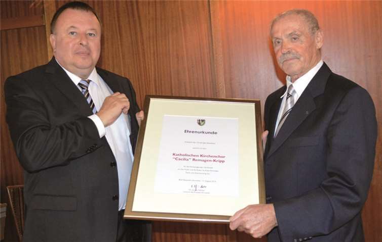 Jubiläum für einen traditionsreichen Chor 