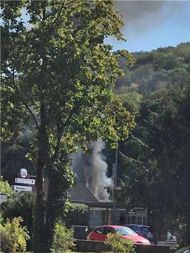 Weihnachtsmarktbuden brannten 