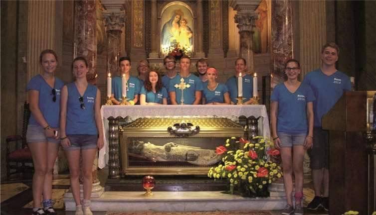 Die Schönheit Roms verzauberte 