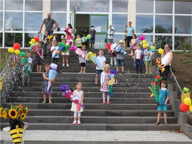 Vier neue Klassen begrüßt 