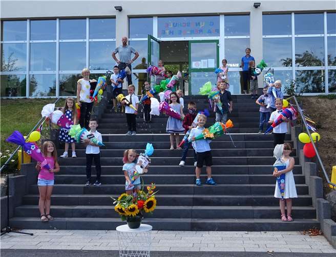 Vier neue Klassen begrüßt 