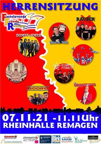 Herrensitzung 2020wird abgesagt