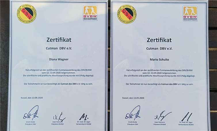 Erfolgreiche Zertifizierung 