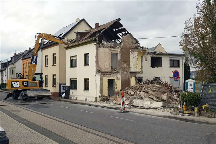 Wohngebäude in Heerestraße 2 ist Geschichte 