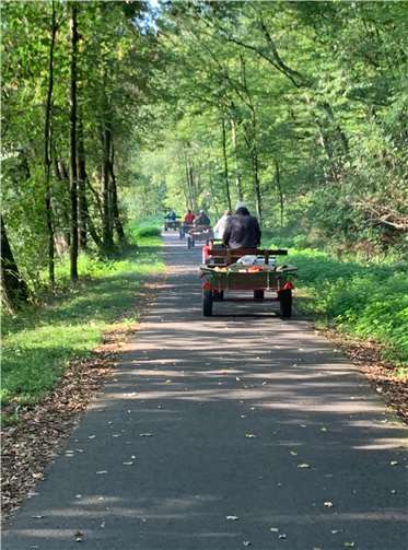 Holder & Co. bei fantastischem Wetter auf Tour 