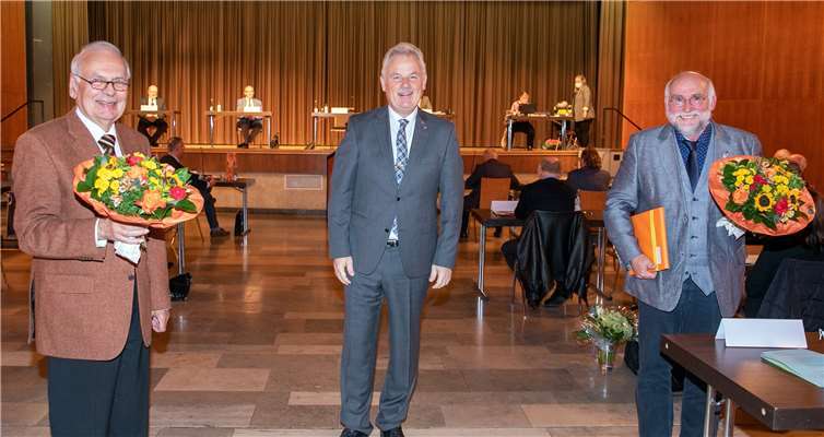 Mehrere langjährige und verdiente Ratsmitglieder gehen in den Ruhestand 