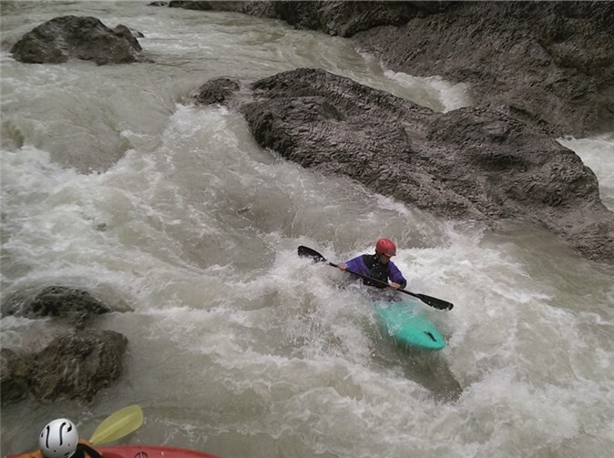 Alle schimpfen über den Regen – nur die Paddler nicht 