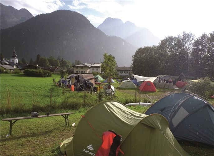 Alle schimpfen über den Regen – nur die Paddler nicht 