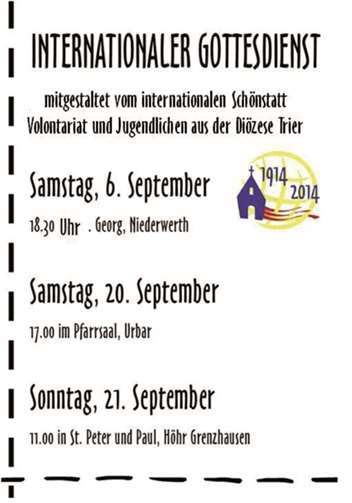 Veranstaltungen und Termine 