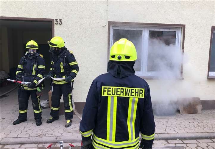"Opfer" wurde bei Kellerbrand gerettet 