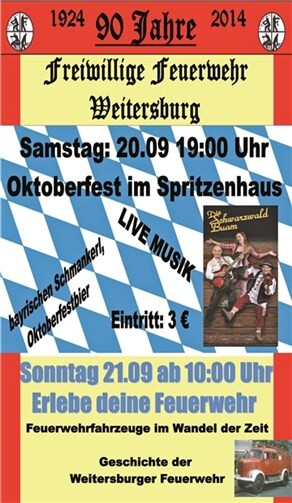 Zünftiges Fest mit den "Schwarzwaldbuam"