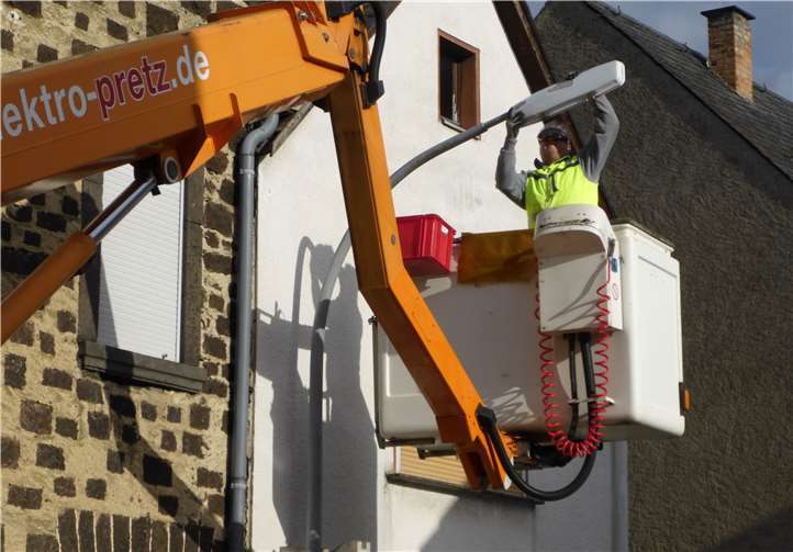 Auf stromsparende LED-Technik umgerüstet 