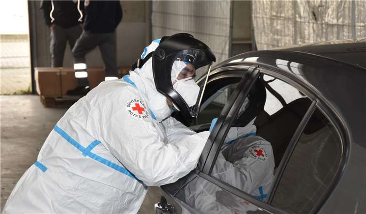 Anmeldeportal für Corona-Tests im Schnelltestzentrum Neuwied eröffnet 