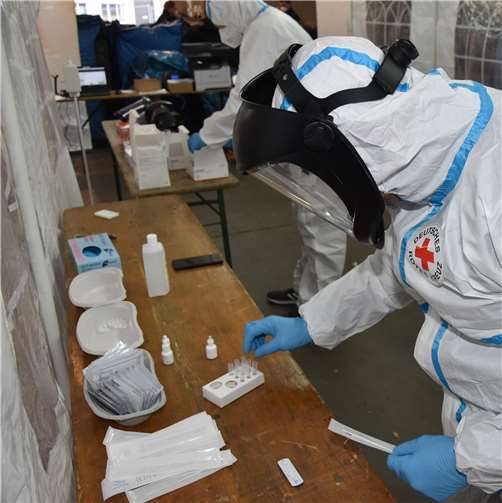 Anmeldeportal für Corona-Tests im Schnelltestzentrum Neuwied eröffnet 