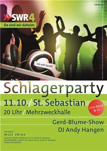 Schlagerparty in St. Sebastian