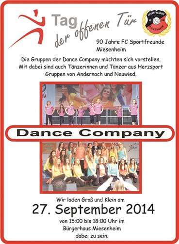 „Tag der offenen Tür“ der Dance Company