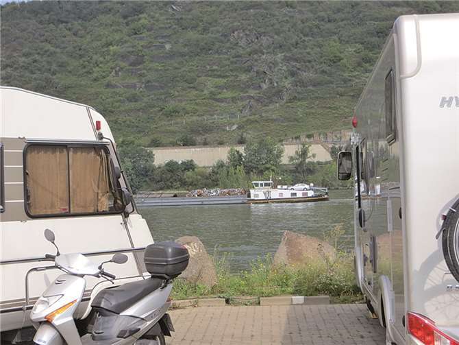 Wohnmobiltouristen lieben den Stellplatz 