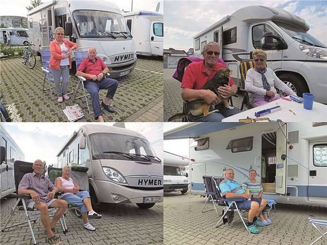 Wohnmobiltouristen lieben den Stellplatz 