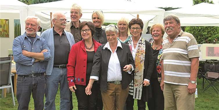 Kulturpflege im Regen 