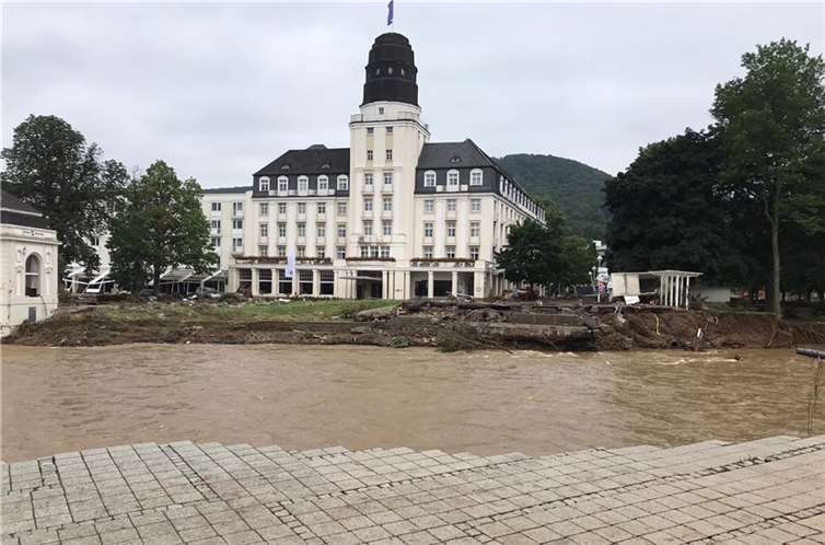 Massive Zerstörung in Bad Neuenahr 