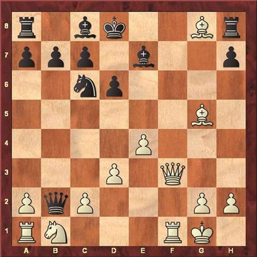 Weiß setzt in drei Zügen matt 