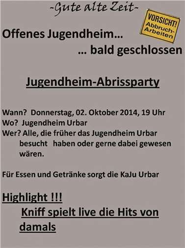 Offenes Jugendheim bald geschlossen 